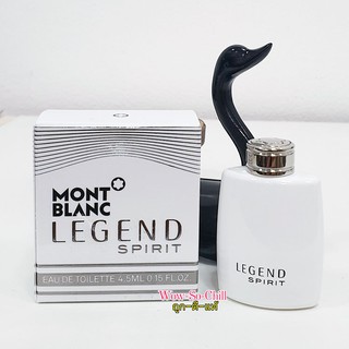 หอมเย็นดึงดูดและทรงเสน่ห์  🥰 น้ำหอม Mont Blanc Legend Spirit edt. ขนาดทดลอง 4.5 ml. ของแท้ 100%