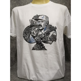 เสื้อวงนำเข้า Chicanos Style Mexican Gangster Low Rider Tattoo HipHop Rap T-Shirt