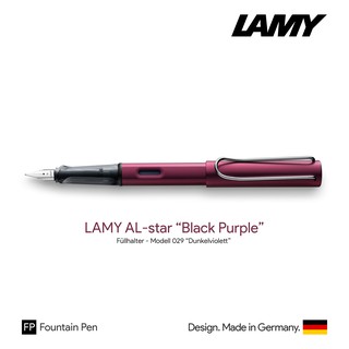 Lamy AL-star "Black Purple" Fountain Pen - ปากกาหมึกซึมลามี่อัลสตาร์ รุ่นสีม่วงเข้ม