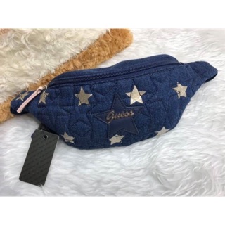 พร้อมส่ง คาดอก คาดเอว Womens Logo Fanny Pack ผ้ายีนส์ ขนาด 13"W x 5"L