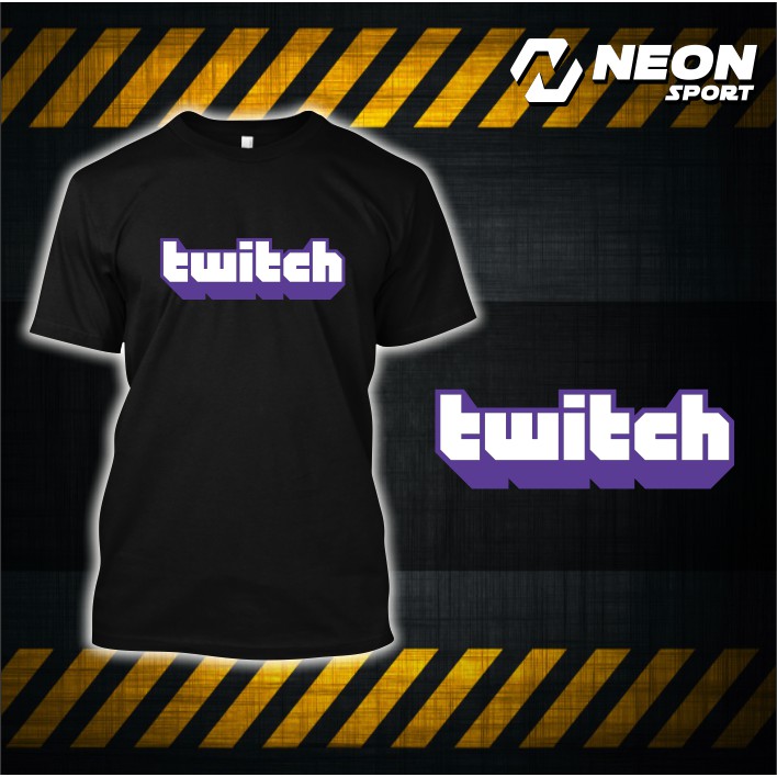 เสื้อยืดสกรีนลาย 🔥🔥 TWITCH 🔥🔥