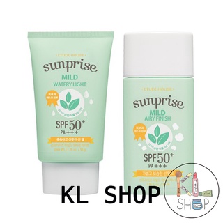 พร้อมส่ง Etude House Sunprise Mild Airy Finish SPF50+/PA+++ / Sunprise Watery Light SPF50+/PA++++