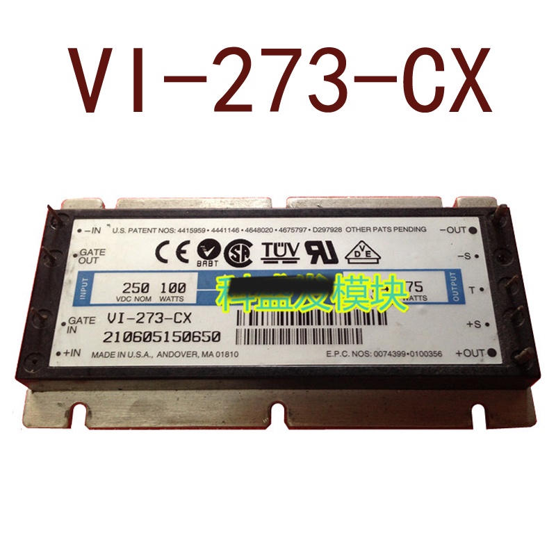 BY VI-273-CX VI-273-EX DC250V-24V75W3.125A สินค้าในสต็อก