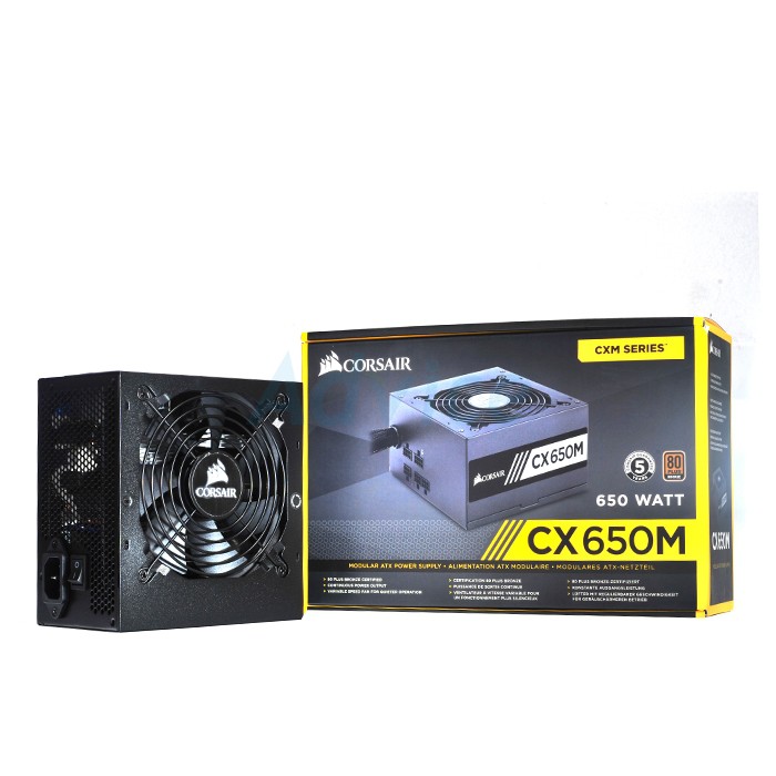 PSU (80+ Bronze) Corsair CX650m (650w.)