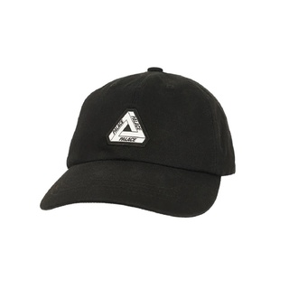 Palace Washed Twill Tri-Ferg 6-Panel (BLACK)