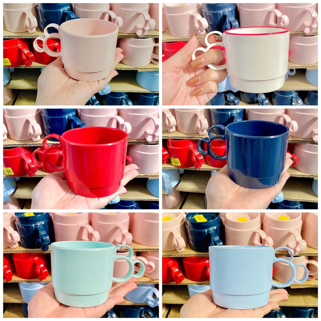 แก้วหูมิกกี้เมาส์❤️ เป็นเมลามีน ทนทานนะคะ มีทั้งหมด 6 สี