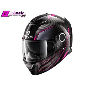 ##หมวกกันน็อค Shark รุ่น SPARTAN CARBON ลาย Silicium Dark Violet Anthracite DVA