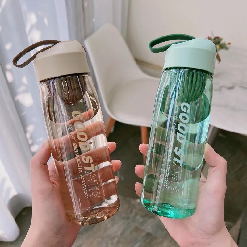 กระติกน้ำ กระบอกน้ำพลาสติก ขวดพลาสติกทรงกระบอก ขนาด 550ml SB2020