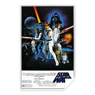 โปสเตอร์หนัง STAR WARS 1977 ( STAR WARS 1977 A NEW HOPE MOVIE POSTER )