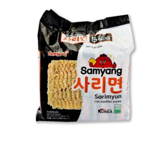 SAMYANG ซัมยัง ซาริ ราเม็ง ขนาด 110กรัม/ซอง ยกแพ็ค 5ซอง Ramen KOREAN NOODLE