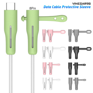 ตัวถนอมสายชาร์จซิลิโคนแบบพกพาสําหรับ Iphone