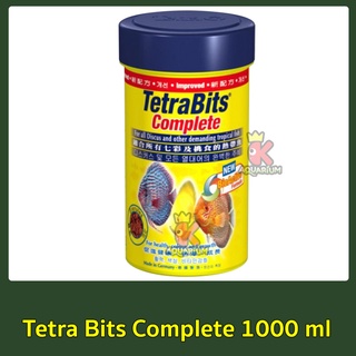 Tetra Bits Complete 1000 ml อาหารปลาชนิดเกล็ด Granules