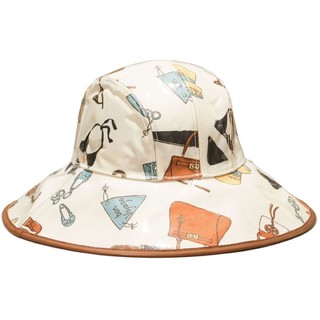 Tory Burch Printed PVC Bucket Hat