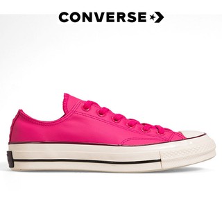 Converse Chuck 70 Seasonal Leather Colour Low Top สี Pink Pop รองเท้า คอนเวิร์ส รีโปร 70