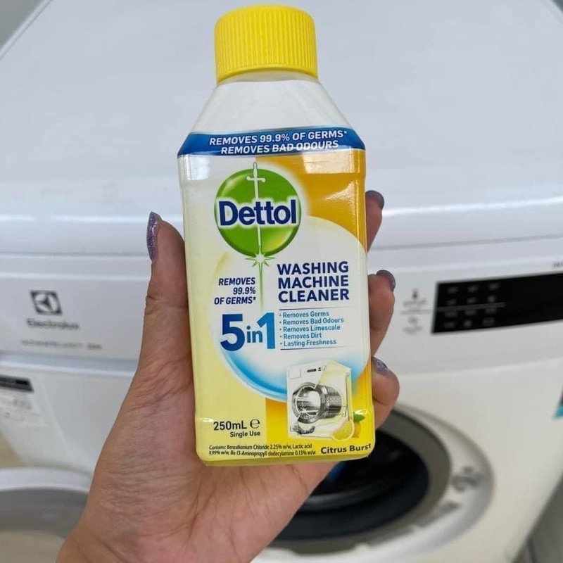 น้ำยาล้างเครื่องซักผ้าของ Dettol