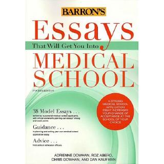 DKTODAY หนังสือ  ESSAYS THAT WILL GET YOU INTO MEDICAL SCHOOL(4ED)