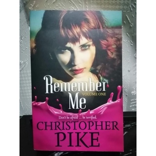 Remember Me Volume one , Christopher Pike-168