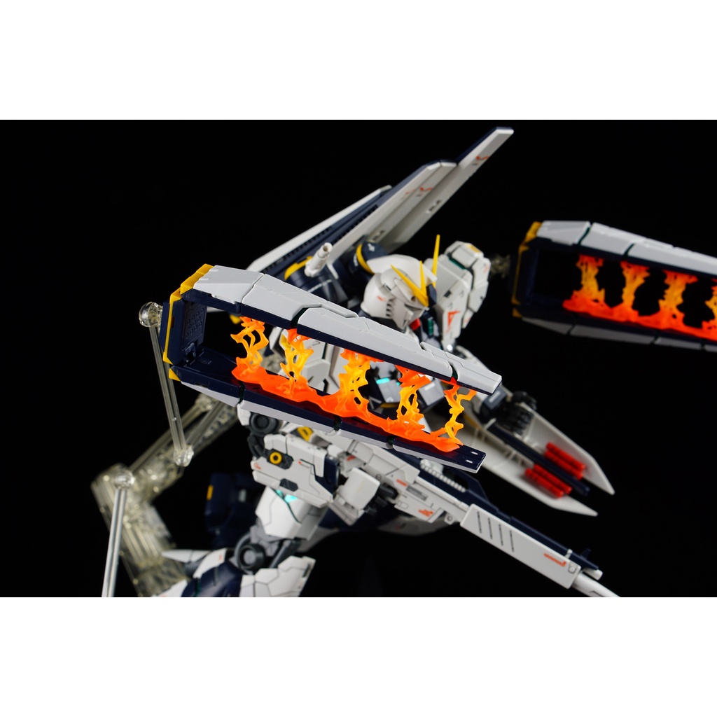 RG MG RX93v2 Hiv Gundam Floating gun scene secial effects Fluorescence ...