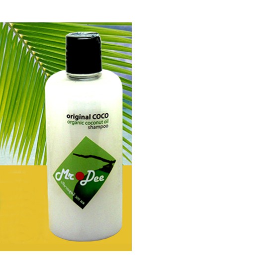 แชมพูธรรมชาติ จาก Mr.Dee  ชมพูสูตร- Mr.dee Original COCO  (สีขาว) ขนาด 300 ml.  สำหรับผมทุกสภาพ    จ