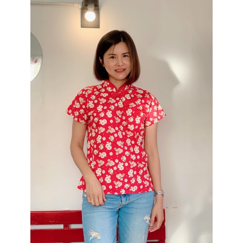 เสื้อกี่เพ้า อก 38