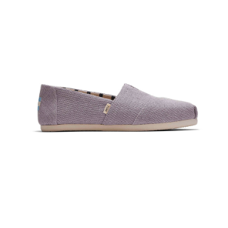 TOMS รองเท้าลำลองผู้หญิง แบบสลิปออน (Slip on) รุ่น Alpargata Seasonal Morning Dove Heritage Canvas รองเท้าลิขสิทธิ์แท้