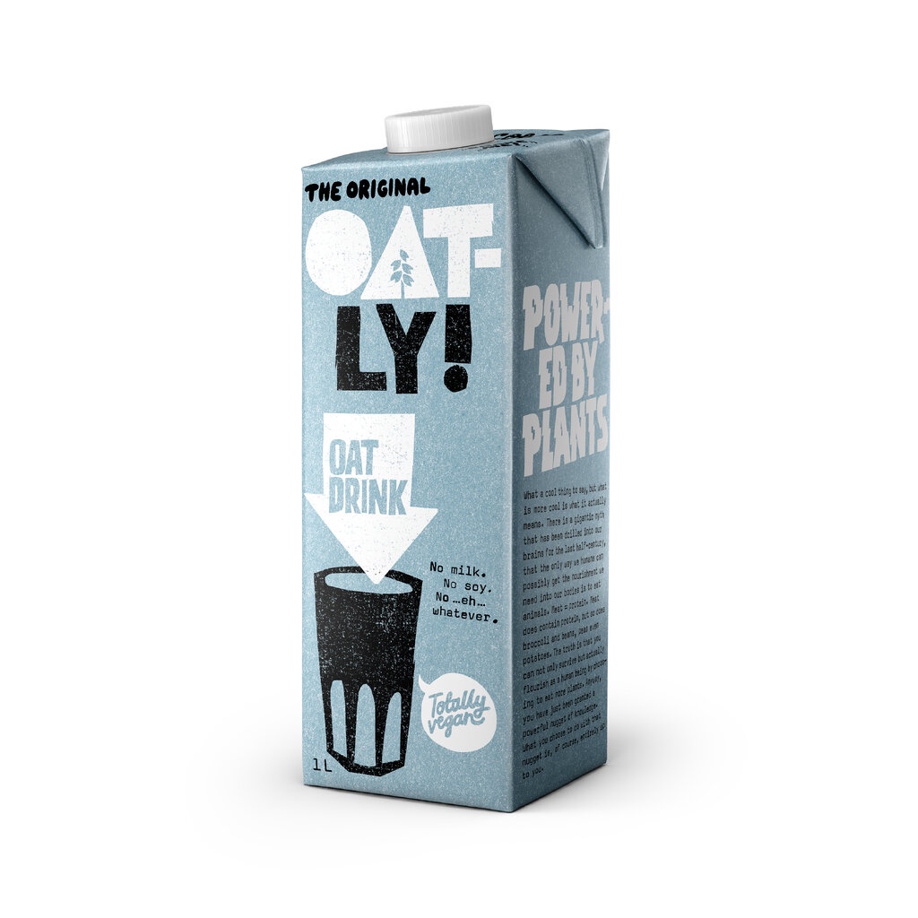 Oatly Drinks Enriched 1,000 ml.โอ๊ตลี่ดริ้งค์ Enriched (05-7922)