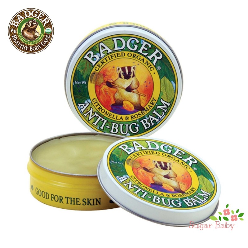 Badger Anti-Bug Balm Citronella & Rosemary ช่วยไล่ยุงและแมลงต่างๆ