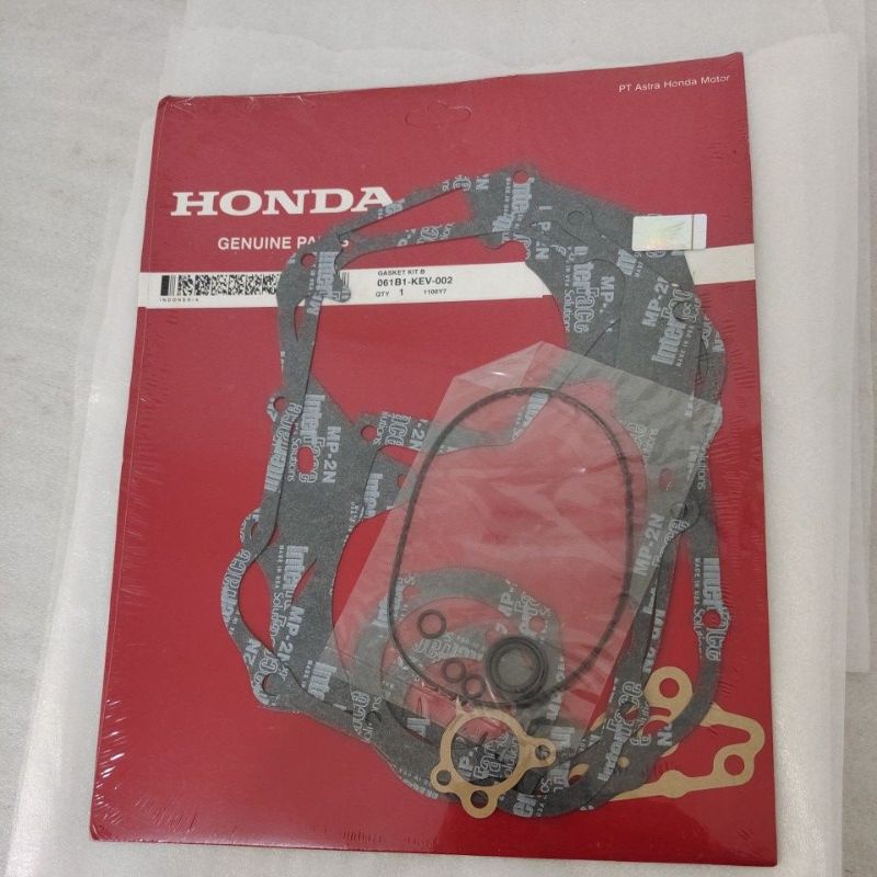ชุดปะเก็นบรรจุ B Honda Supra Grand Win Honda AM ORIGINAL 061B1-KEV-002 - TOPSemarang