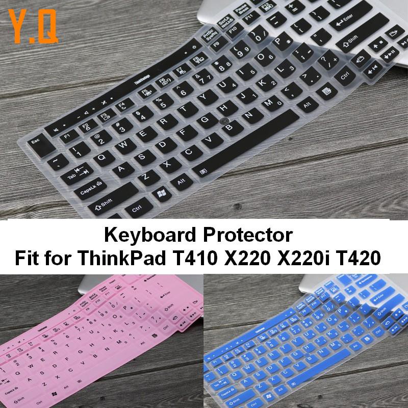 Yqlenovo ThinkPad Keyboard Protector, 14 "ฝาครอบคีย์บอร์ด,ซิลิโคนผิวสําหรับT410 X220 X220i T420