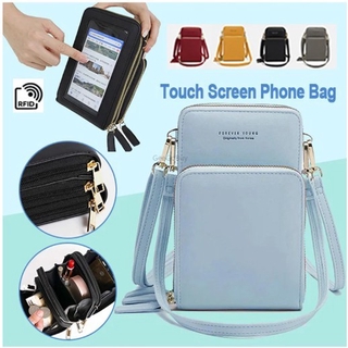 Geegobuy กระเป๋าใส่มือถือ ความจุใหญ่ แบบสัมผัสจอได้