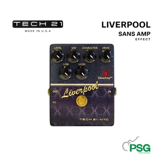 TECH 21 LIVERPOOL SANSAMP GUITAR EFFECTS PEDAL