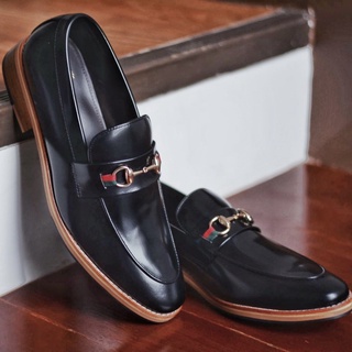 Arcobareno 702-2 HorseBit Loafer Black