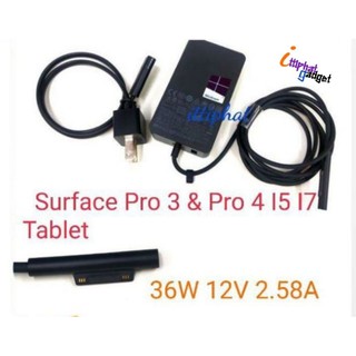 Surface Power Supply Adapter 36W 12V 2.58A For Microsoft Surface Pro 3 &amp; Pro 4 I5 I7 Tablet