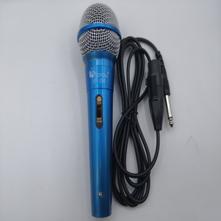 ไมค์โครโฟน พร้อมสาย PROFESSIONAL DYNAMIC MICROPHONE IPLAY รุ่น IP-04 สายยาว2 เมตร มีสวิท