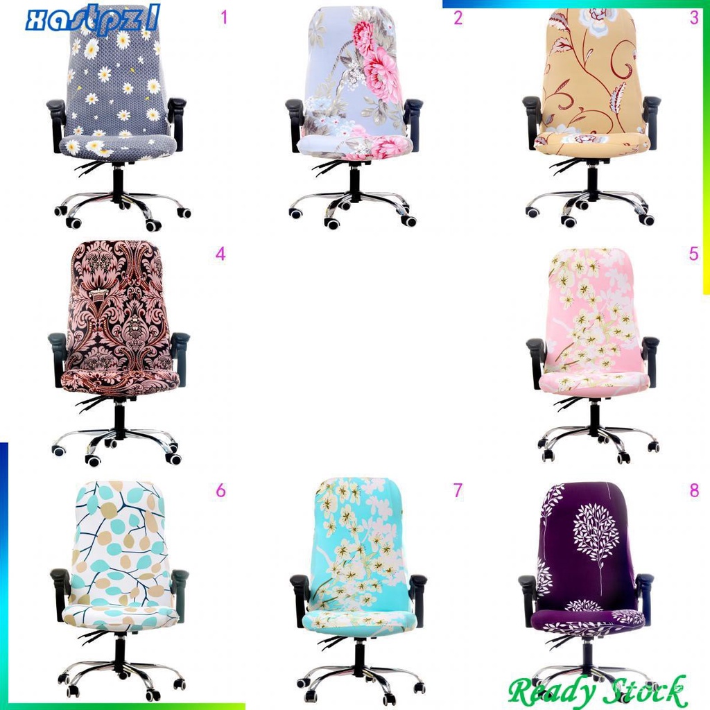 [Ready Stock] Stretchable Executive Chair Covers Office Boss Chairs