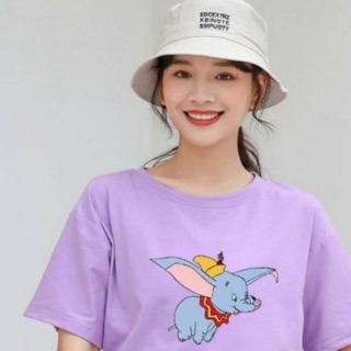 เสื้อยืด Zara ชนช้อป Dumbo ชนช้อป น่ารัก เนื้อผ้าดี มี3สี ดำ ขาว ม่วงพาสเทล สวยทั้งสามสี