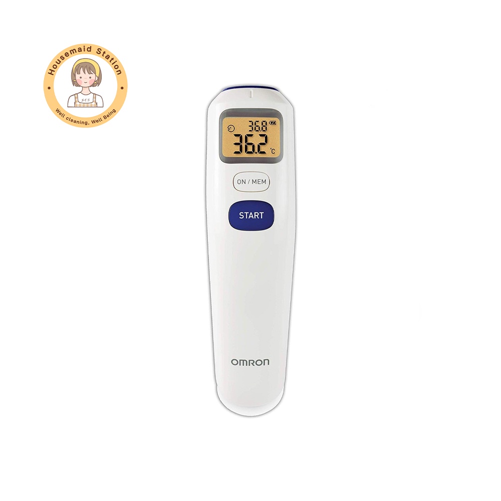 OMRON Forehead Thermometer MC-720 เทอร์โมมิเตอร์ออมรอน รุ่น MC-720 รับประกันศูนย์ไทย 1 ปี By Housemaid Station
