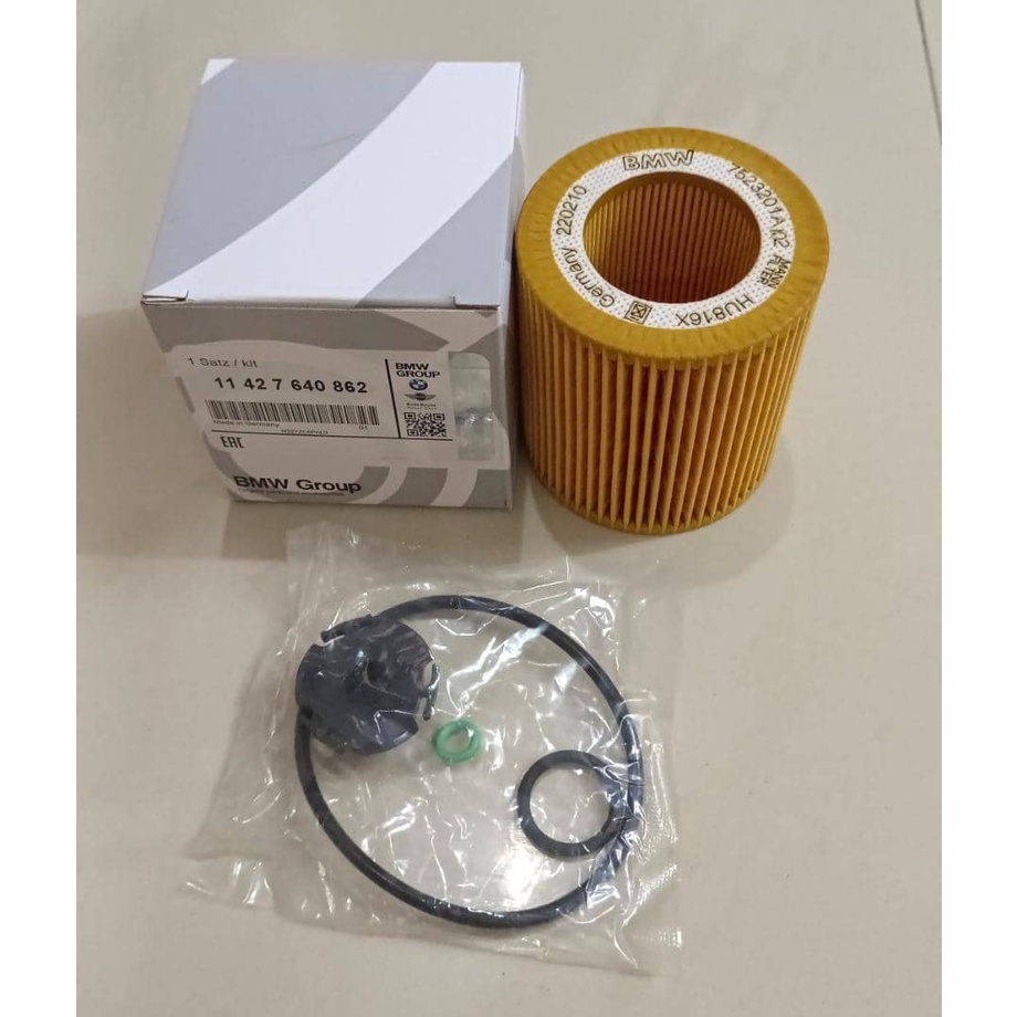 11427640862 กรองน้ํามันเครื่อง BMW N20 ENGINE N26 F30-320 8i F10-520 3 8X1 E84 2.0 F20 1