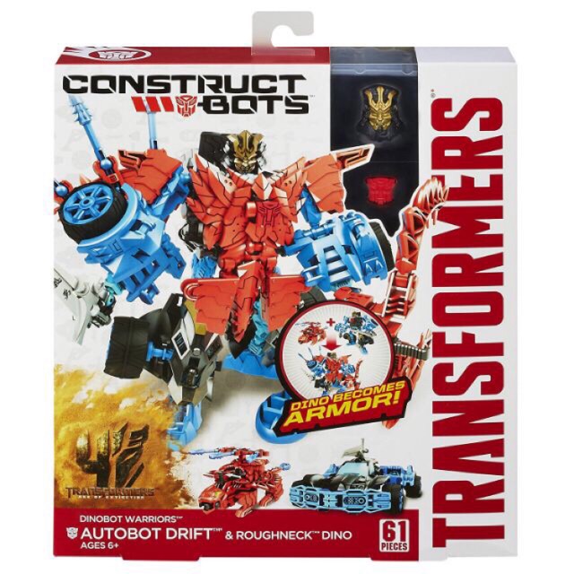 Autobot Drift & Roughneck Dino