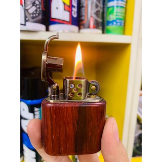 ไฟเเช๊คหยอดน้ำมัน ลายไม้ Lighter wood