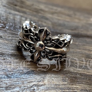 แหวนเงินแท้สไตล์โกธิค (รุ่นเล็ก)The Gothic Lover Filigree Sterling Silver 925 NSRG1990