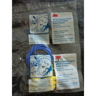 (พร้อมส่ง) ที่อุดหู 3M Ultra Fit สีเหลือง นำกลับมาใช่ใหม่ได้