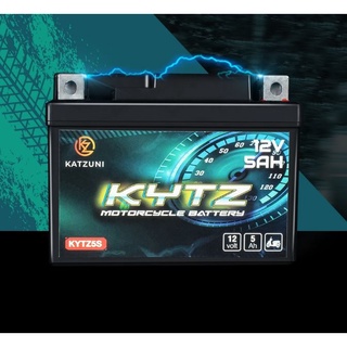 Katzuni(แคทซูนิ) 12V 5Ah แบตเตอรี่มอเตอร์ไซค์ เวฟ MSX,CLICKi,SCOOPYi,WAVE110i,WAVE125,FINO.