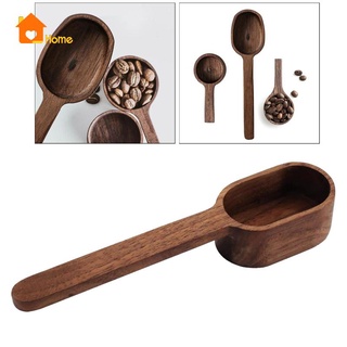 Black Walnut Coffee Measuring Scoop Wooden Tea Measuring Kitchen Tool A