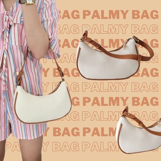 [พร้อมส่งจากไทย] พร้อมส่ง Palmy bag กระเป๋าสะพายหนัง