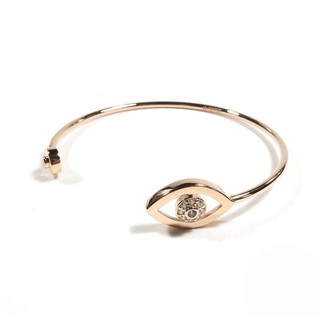 กำไล Pink gold Evil eye