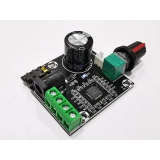 บอร์ดเครื่องขยายเสียง 2Ch. 15+15W chip PAM8610 Supply 12Volt DC 3A.