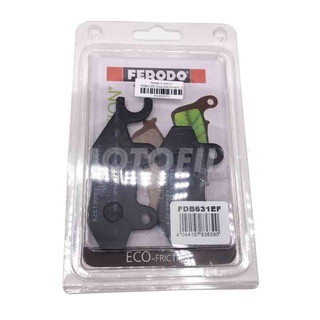 Ferodo ผ้าเบรคหน้า มอเตอร์ไซค์ FDB631EF (KAWASAKI)