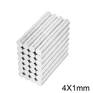 10/50ชิ้น แม่เหล็กแรงสูง 4x1มิล แม่เหล็ก Magnet Neodymium 4*1มิล แม่เหล็กแรงสูง 4x1mm แม่เหล็กนีโอไดเมียม 4*1mm