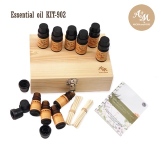 Aroma&amp;More - Essential Oil Kits ชุดอุปกรณ์ผสมน้ำมันหอมระเหยมี 6 กลิ่นสุดคุ้ม / Essential Oils x 6 scents  KIT-902